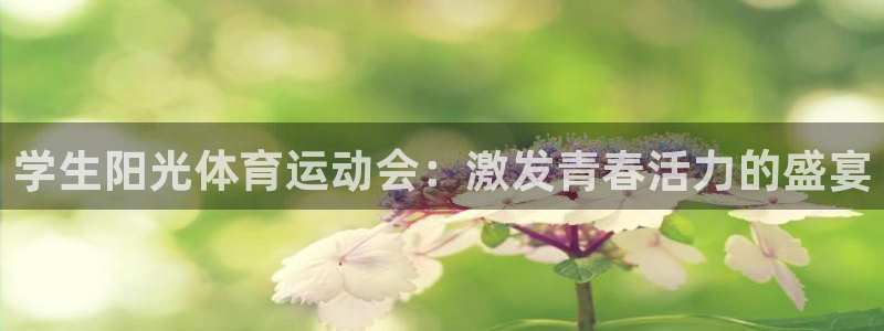 皇冠277体育：学生阳光体育运动会：激发青春活力的盛宴